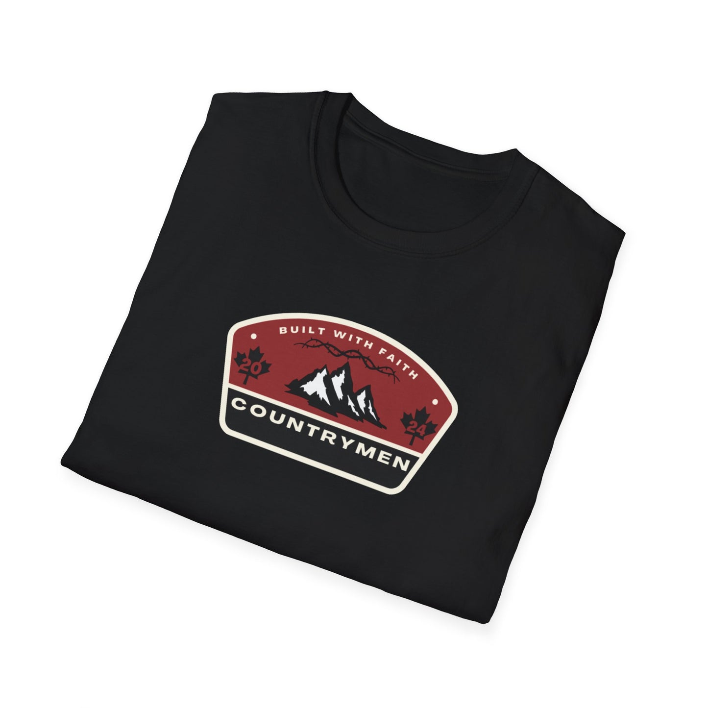 Countrymen Mountain Badge T‑Shirt — Outdoor Adventure Graphic Tee