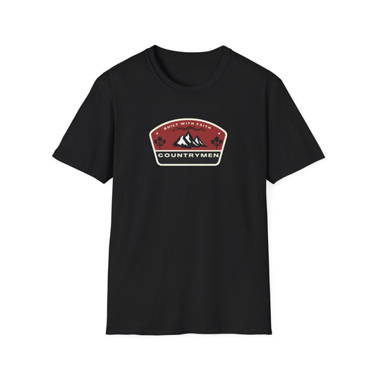 Countrymen Mountain Badge T‑Shirt — Outdoor Adventure Graphic Tee