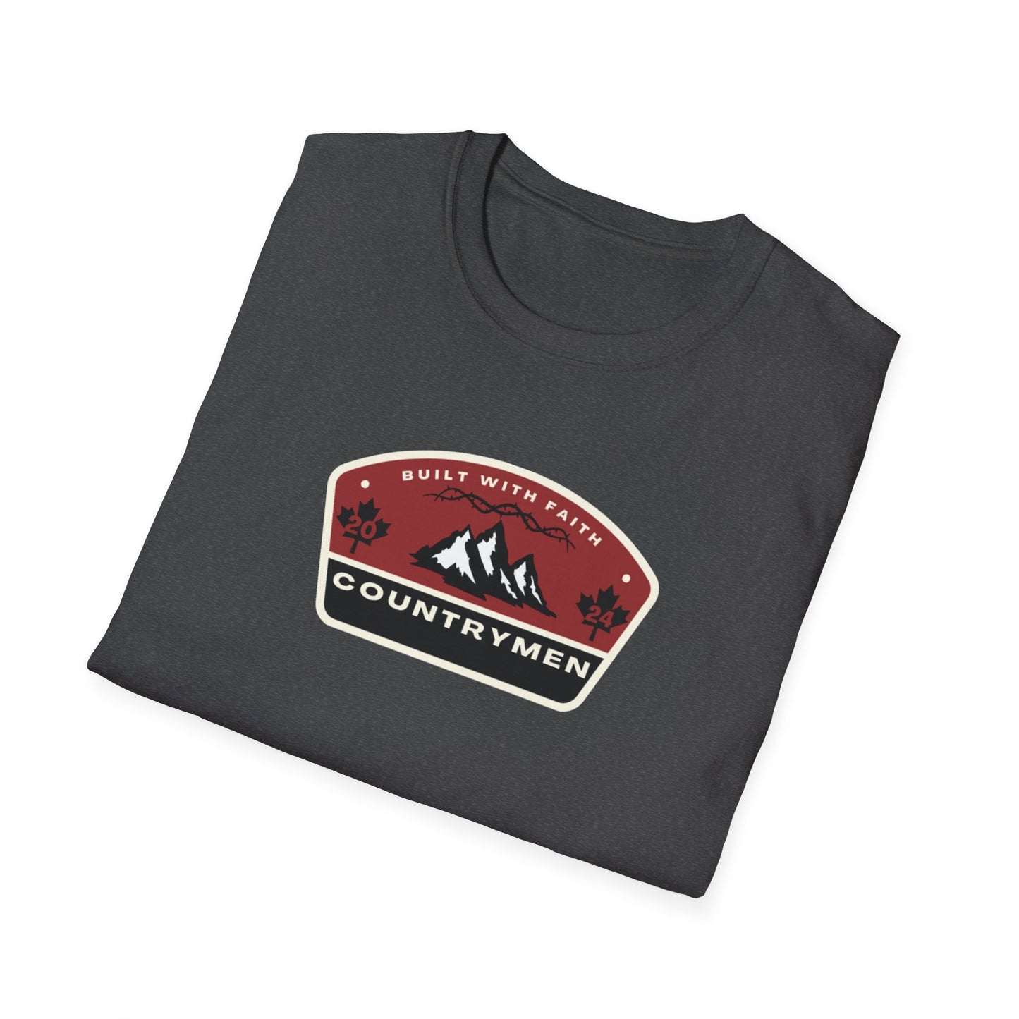 Countrymen Mountain Badge T‑Shirt — Outdoor Adventure Graphic Tee