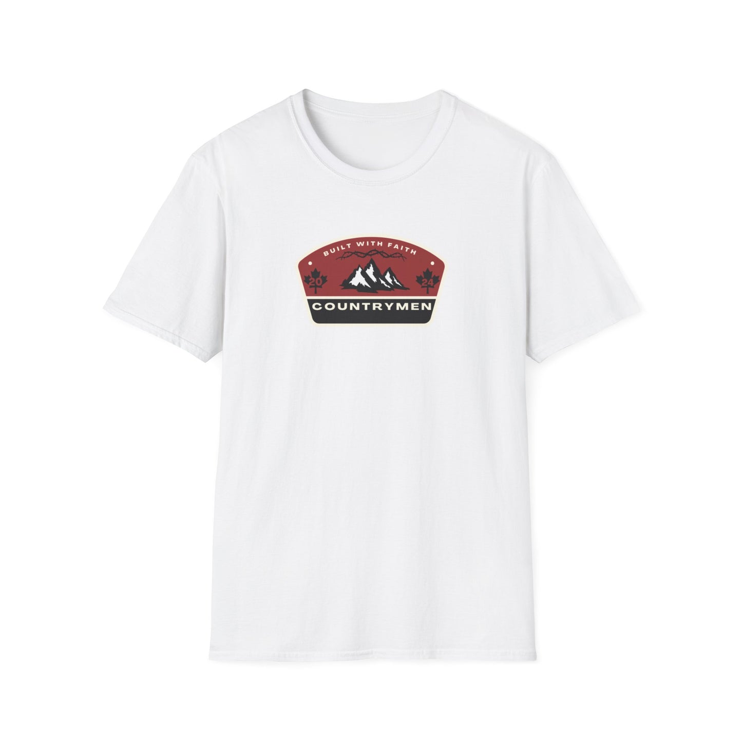 Countrymen Mountain Badge T‑Shirt — Outdoor Adventure Graphic Tee
