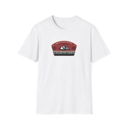 Countrymen Mountain Badge T‑Shirt — Outdoor Adventure Graphic Tee